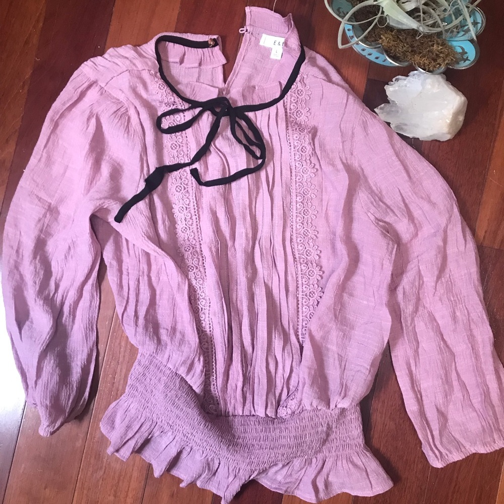 Shoedazzle - Victorian inspired top